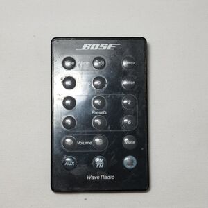 Bose Wave Radio Remote Control for AWR1-1W AWR1-2W AWR113 AWR131 Black